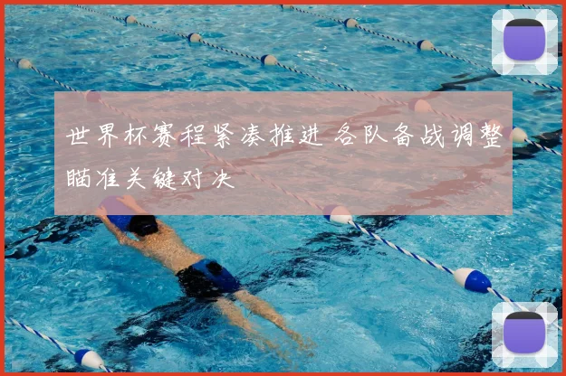 世界杯赛程紧凑推进 各队备战调整瞄准关键对决