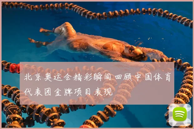 北京奥运会精彩瞬间回顾中国体育代表团金牌项目表现